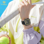 ساعت مچی زنانه جولیوس صفحه مربعی JULIUS JA-1491G