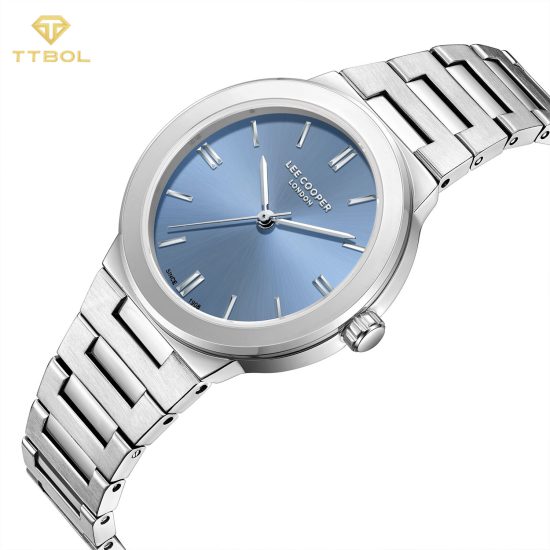 ساعت مچی زنانه لی کوپر صفحه آبی LEE COOPER LC08133.300