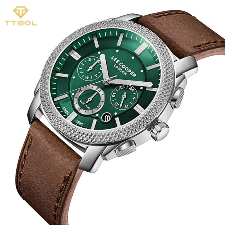 ساعت مچی مردانه لی کوپر صفحه سبز LEE COOPER LC08178.374