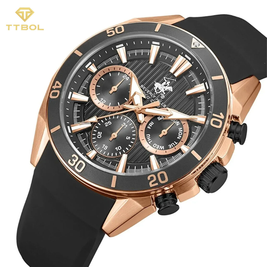 ساعت مچی مردانه بورلی هیلز پولو کلاب سه موتوره BEVERLY HILLS POLO CLUB BP3730X.461