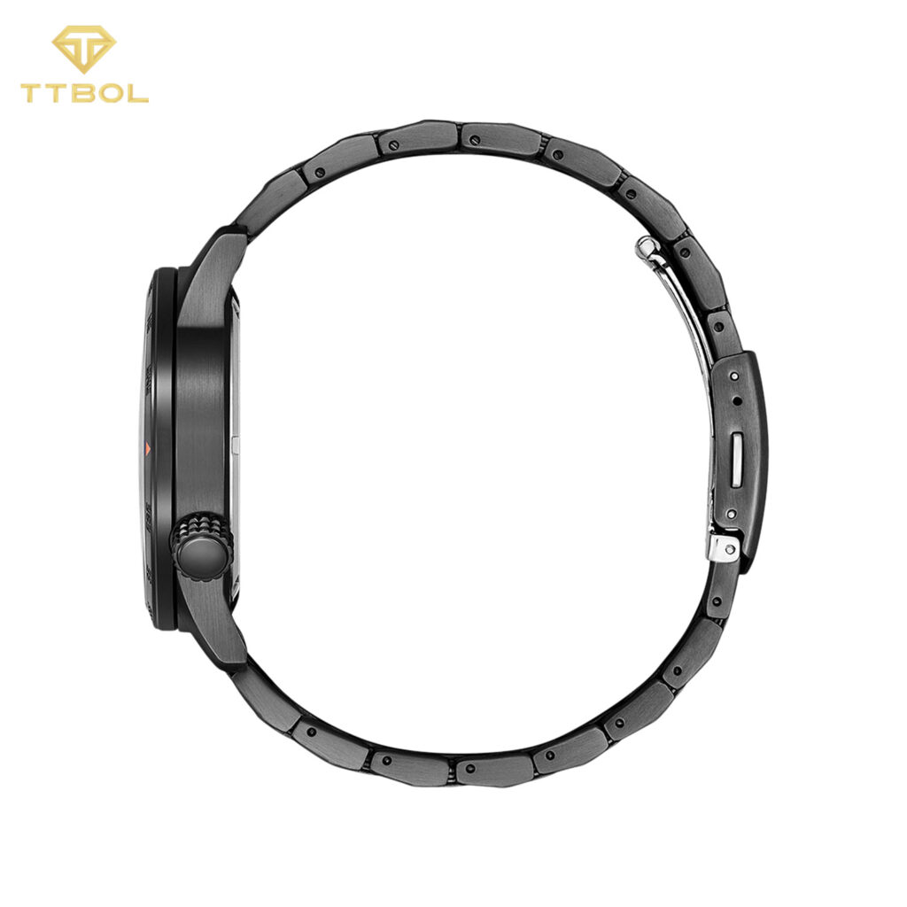 تصویر ساعت CITIZEN BM7555-83E اصل – ساعت ضدآب مردانه با بدنه فلزی و طراحی اسپرت مشکی