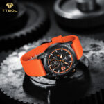 ساعت مچی مردانه ناوی فورس کرنوگراف NAVIFORCE NF8033 B/O/O