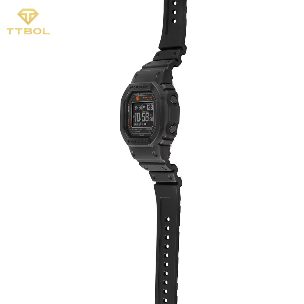 ساعت کاسیو جیشاک مدل DW-H5600-1 با قابلیت GPS و پایش فعالیت بدنی