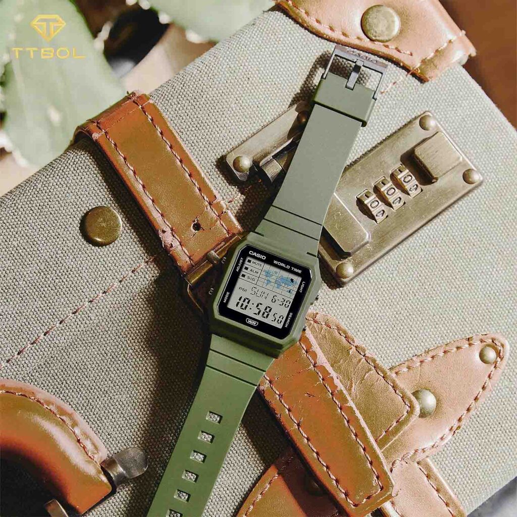 ساعت مچی کاسیو سبز ارتشی CASIO LF-30W-3A