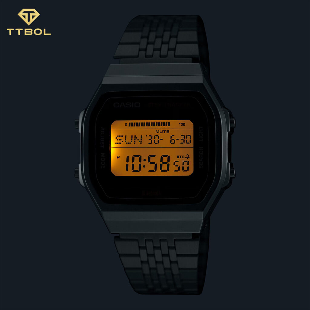 بسته‌بندی اصلی ساعت مچی دیجیتال کاسیو CASIO ABL-100WE-1A به همراه جعبه