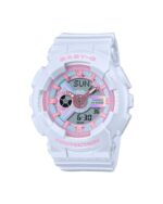 ساعت زنانه کاسیو BABY-G BA-110FH-2A مقاوم در برابر ضربه و ضد آب تا ۱۰۰ متر، مناسب استفاده روزمره