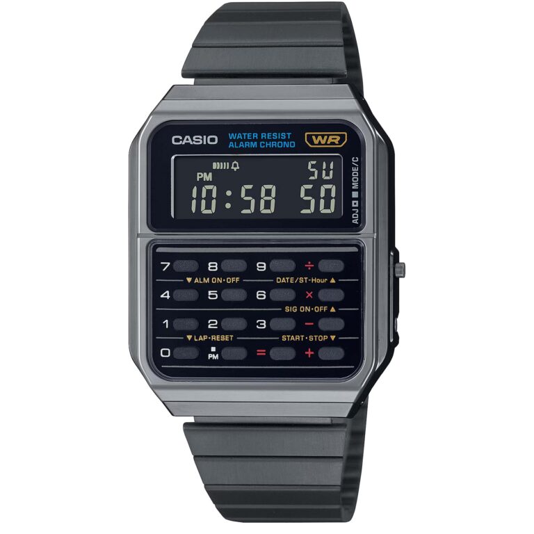 ساعت مچی مردانه کاسیو CASIO CA-500WEGG-1B دیجیتال با ماشین حساب