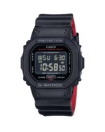 ساعت مچی مردانه کاسیو جیشاک DW-5600UHR-1 با طراحی مقاوم و ضدضربه