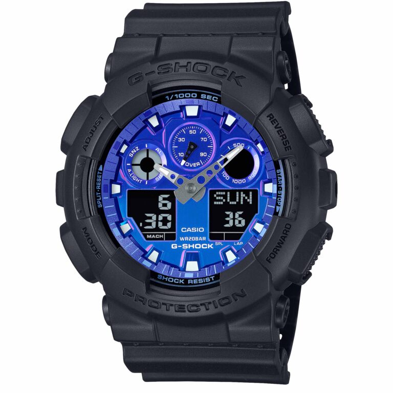 alt="ساعت مچی جی شاک GA-100FL-1A مشکی اصل با گارانتی تی تی بول"