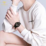 ساعت مچی زنانه ناوی فورس تمام مشکی NAVIFORCE NF7103 B/B