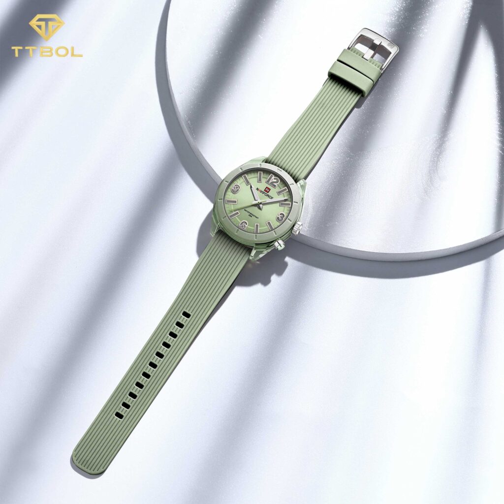 ساعت مچی زنانه ناوی فورس NAVIFORCE NF7103 GN/GN