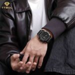 ساعت مچی مردانه ناوی فورس مشکی رنگ NAVIFORCE NF8074 B/GY/B