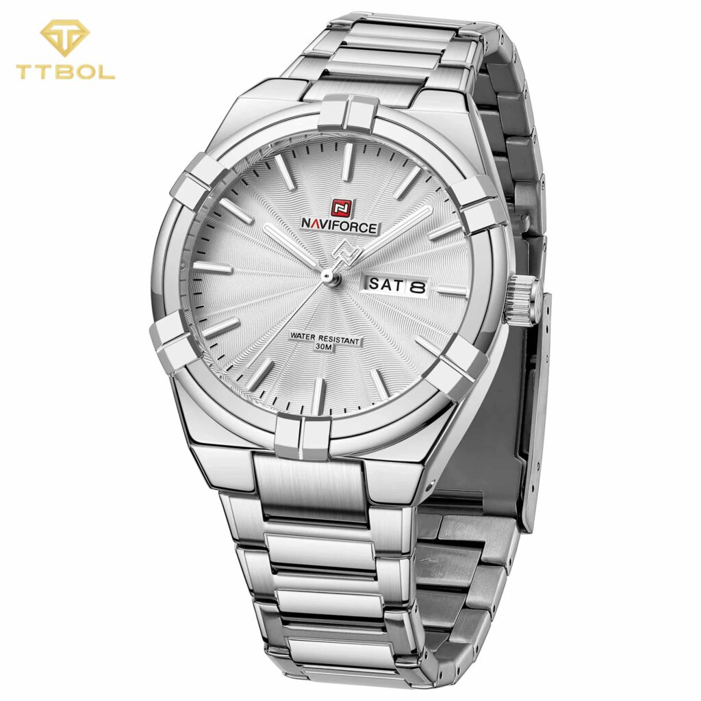 ساعت مچی مردانه ناوی فورس تک موتورهNAVIFORCE NF9218 S/W