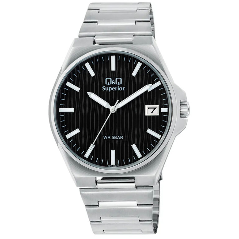 ساعت مچی مردانه کیو اند کیو تمام استیل Q&Q S21A-002VY