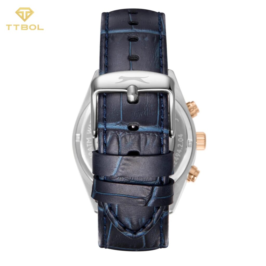 ساعت مچی مردانه اسلازنجر سرمه ای SLAZENGER SL.09.2494.2.03