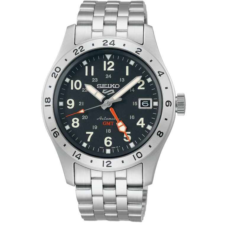 ساعت مچی اتوماتیک مردانه سیکو 5با نشانگر ساعت دوم SEIKO 5 SSK023K1