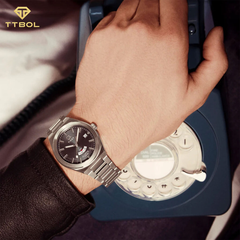 ساعت مچی مردانه تایمکس دوزمانه TIMEX TW2Y12100