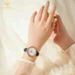 ساعت مچی زنانه جولیوس بند چرمی JULIUS JA-1400A