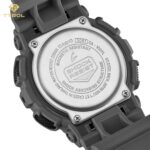 نمای پشت و قفل بند ساعت مچی مردانه کاسیو جیشاک GA-100FL-8A