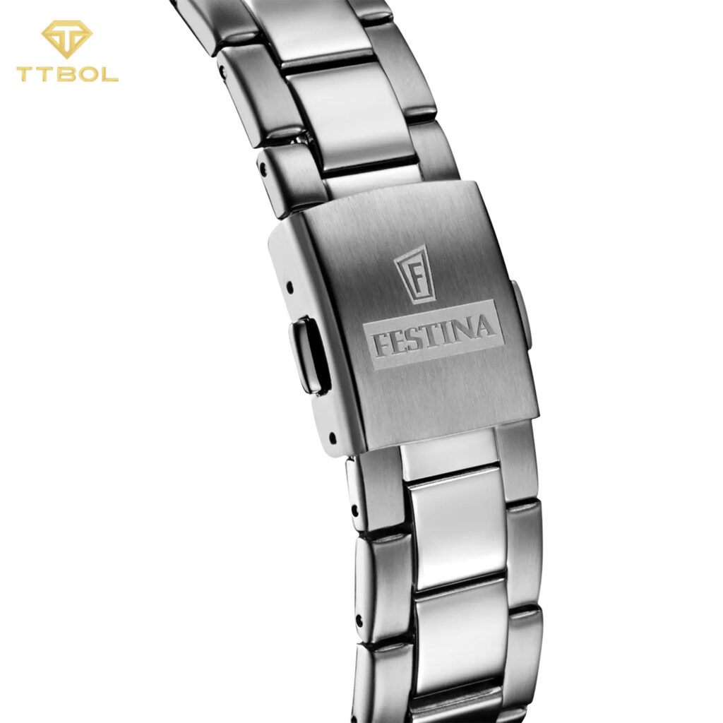 ساعت مچی مردانه فستینا خاکستری رنگ FESTINA F20703/1