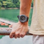 alt="ساعت کاسیو PRJ-B001B-2 با امکان تعویض بند و تنظیم سفارشی برای طبیعت‌گردان حرفه‌ای"