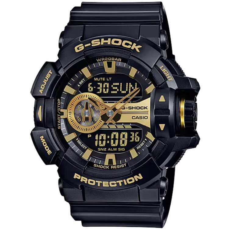 ساعت مردانه کاسیو جی‌شاک GA-400GB-1A9 مشکی طلایی