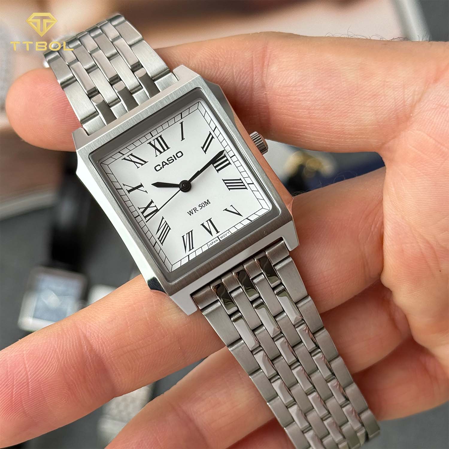 CASIO MTP-B190D-7BV ساعت مچی مردانه کاسیو CASIO MTP-B190D-7BV