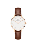 ساعت مچی زنانه دنیل ولینگتون بند چرمی DANIEL WELLINGTON DW00100231