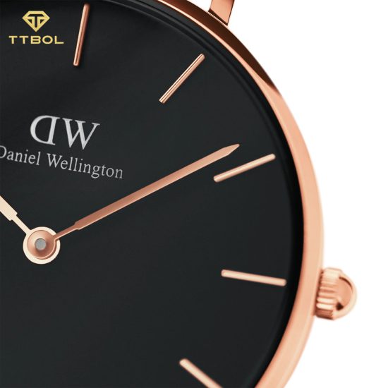 ساعت مچی دنیل ولینگتون صفحه مشکی DANIEL WELLINGTON DW00100303