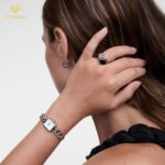 ساعت مچی زنانه دنیل ولینگتون تمام استیل تک موتوره DANIEL WELLINGTON DW00100834