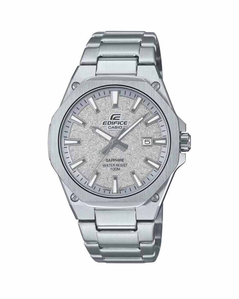 ساعت مچی مردانه کاسیو ادیفیس شیشه سافایر کریستال CASIO EDIFICE EFR-S108DE-8AV
