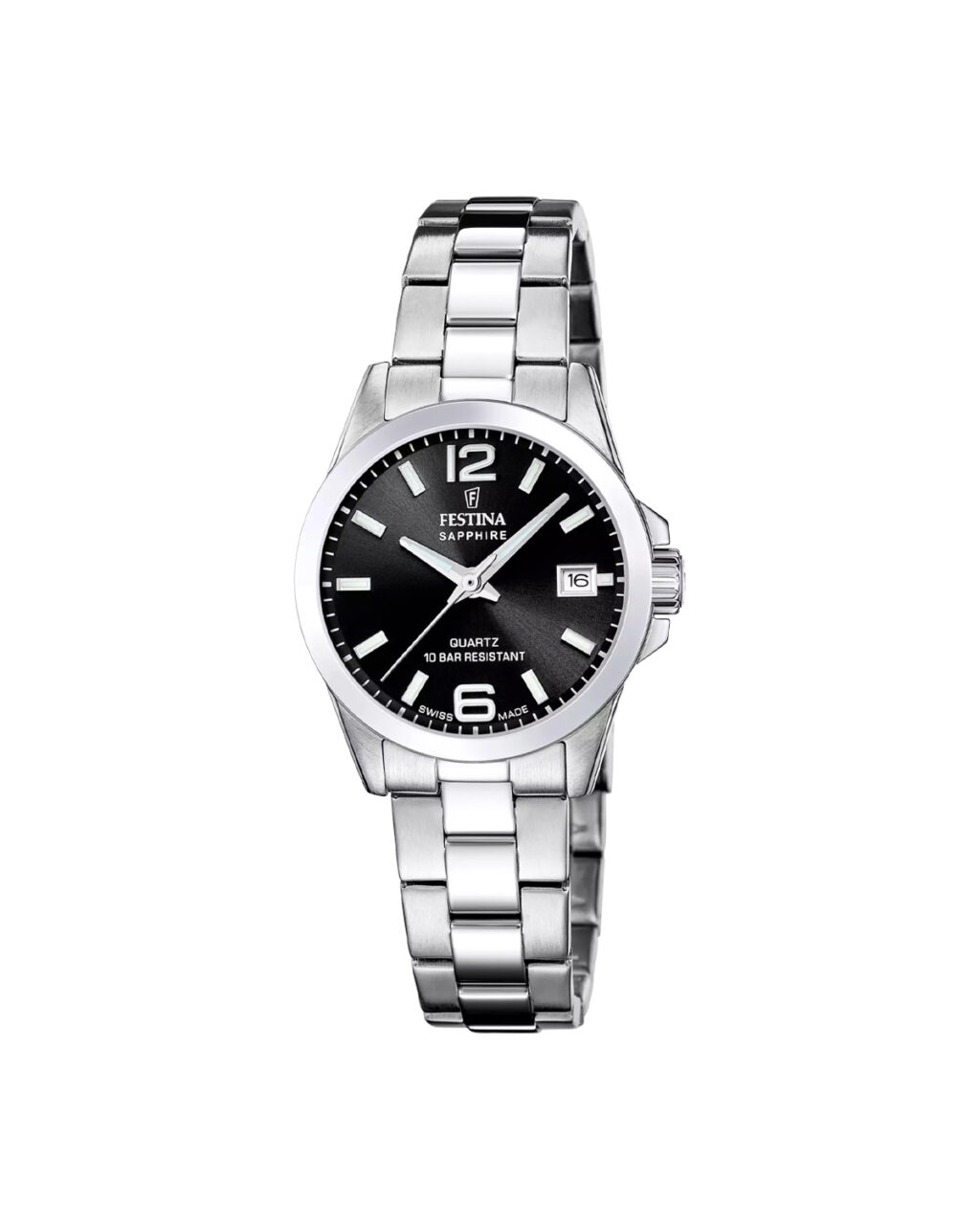 ساعت مچی زنانه فستینا تک موتوره شیشه سافایر FESTINA F20049/6