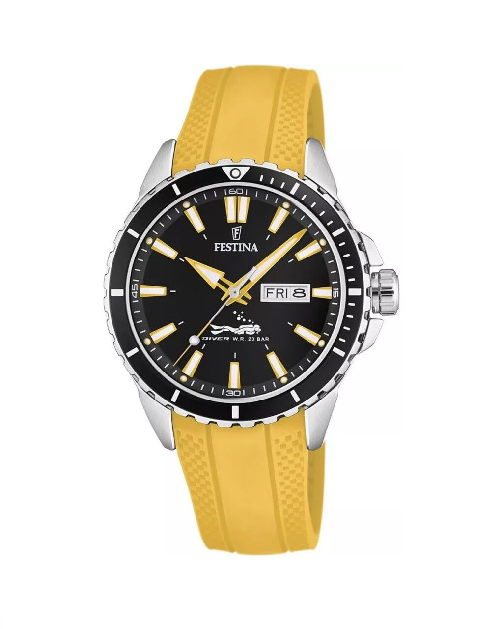 ساعت مچی مردانه فستینا دایور 200 متر ضد آب FESTINA F20378/4