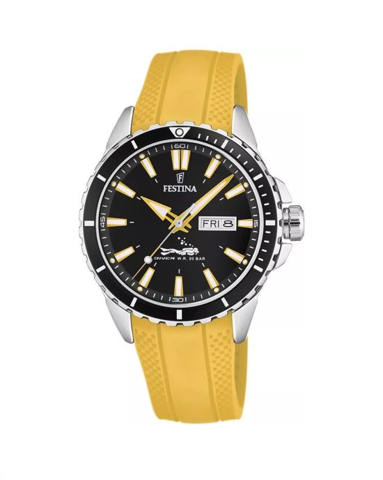 ساعت مچی مردانه فستینا دایور 200 متر ضد آب FESTINA F20378/4