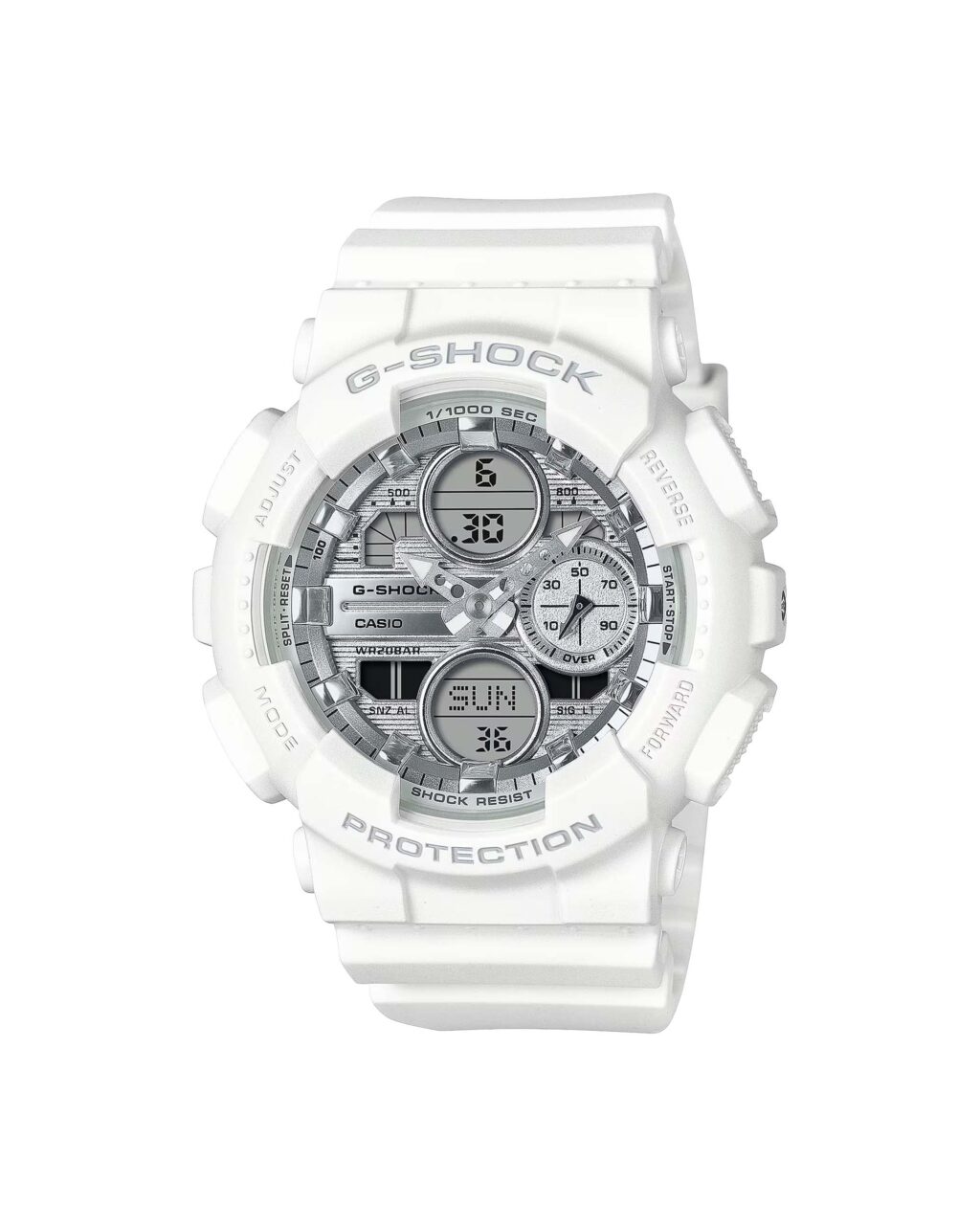 ساعت مچی زنانه کاسیو جیشاک سفید رنگ CASIO G-SHOCK GMA-S140VA-7A