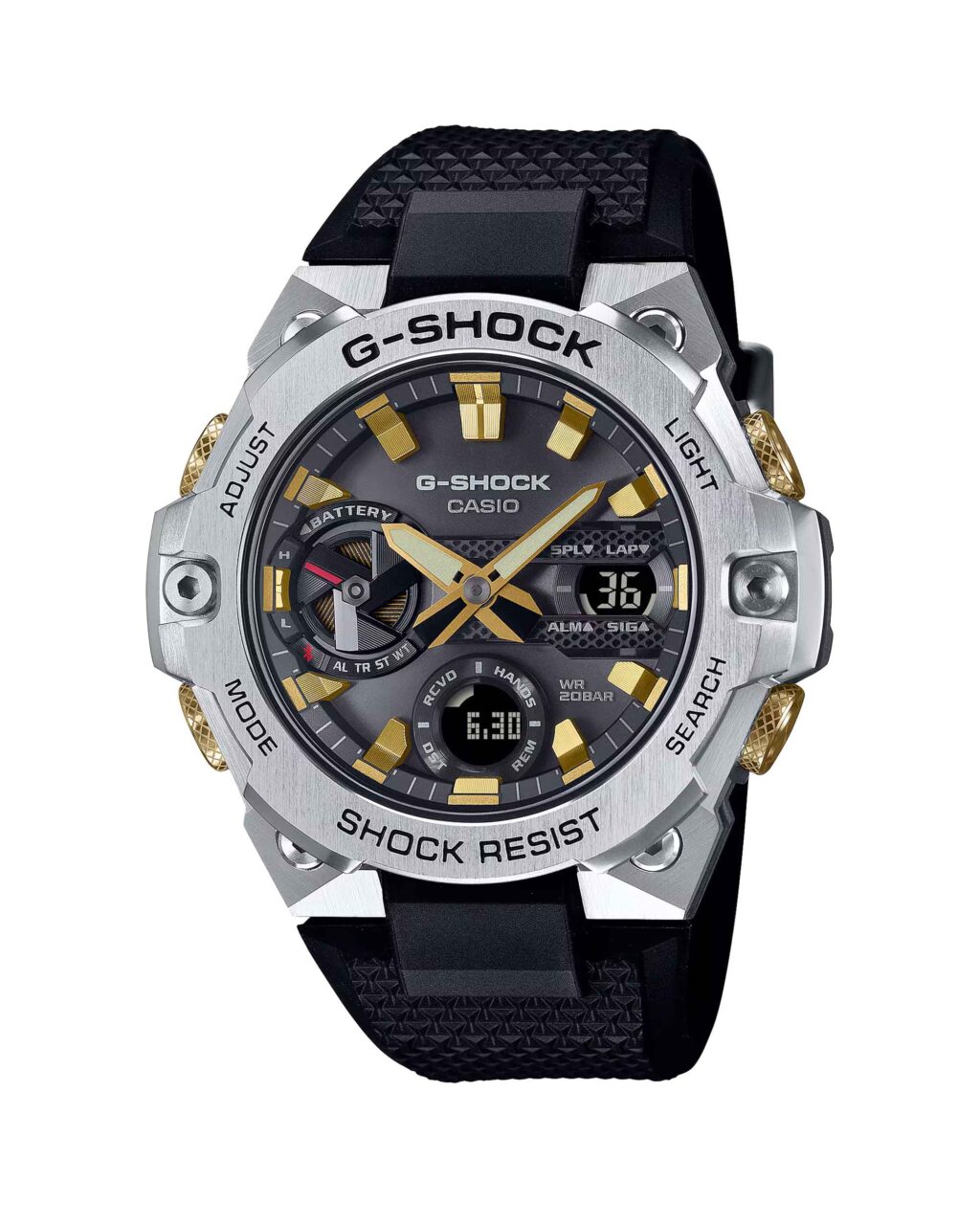 ساعت مچی مردانه کاسیو جیشاک سولار پاور GST-B400CX-1A