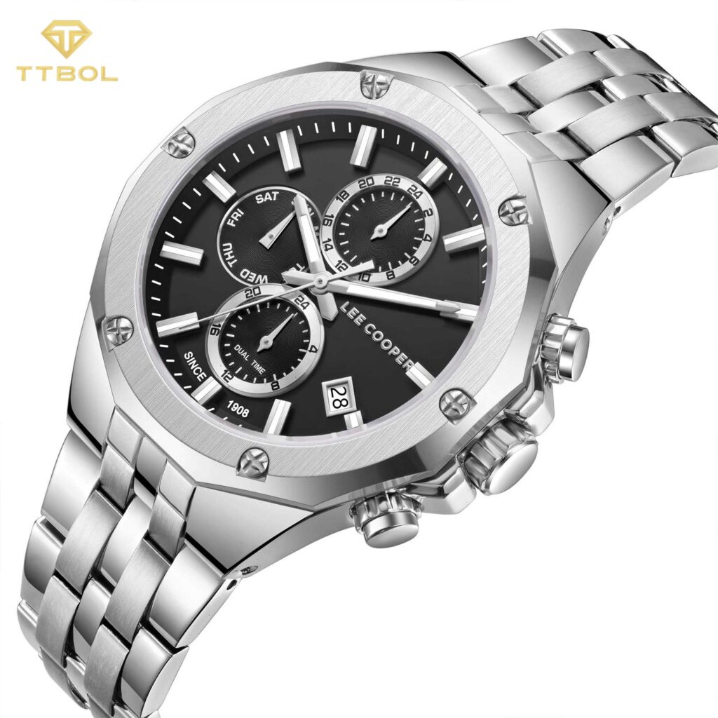 ساعت مچی مردانه لی کوپر تمام استیل LEE COOPER LC08104.350
