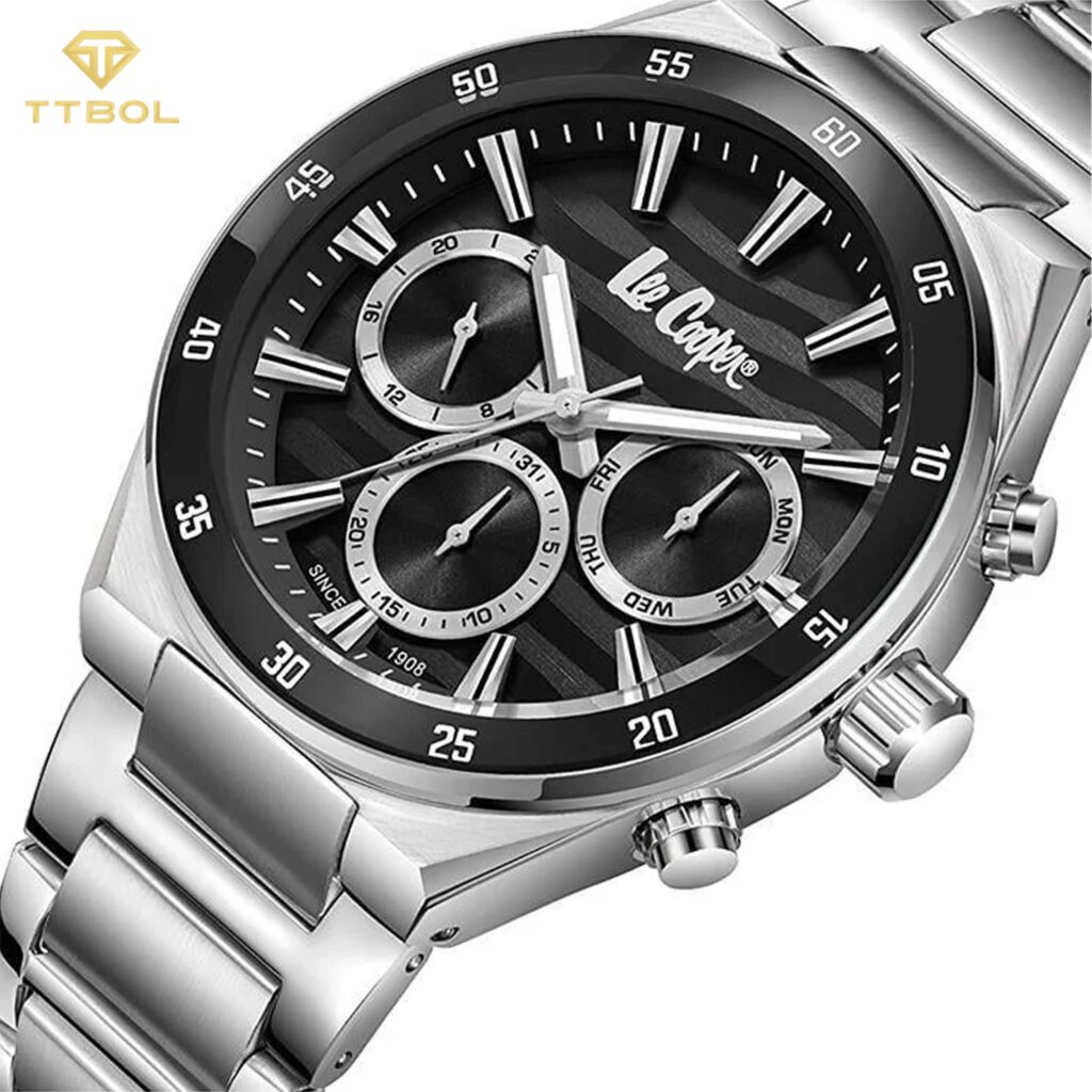 ساعت مچی مردانه لی کوپر تمام استیل LEE COOPER LC08175.350