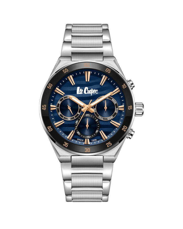 ساعت مچی مردانه لی کوپر تمام استیل سه موتوره LEE COOPER LC08175.390
