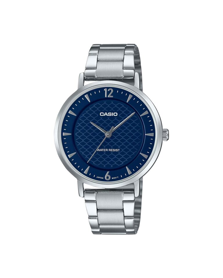 ساعت مچی زنانه کاسیو جنرال صفحه سرمه ای CASIO LTP-VT04D-2A