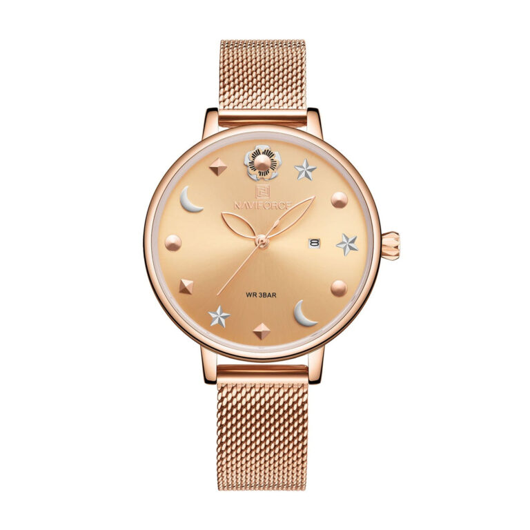 ساعت مچی زنانه ناوی فورس NF5009 RG/RG