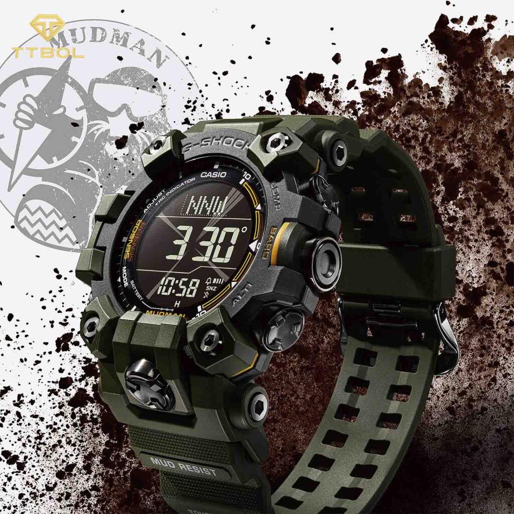 ساعت مچی مردانه کاسیو جیشاک سولار پاور CASIO G-SHOCK GW-9500-3