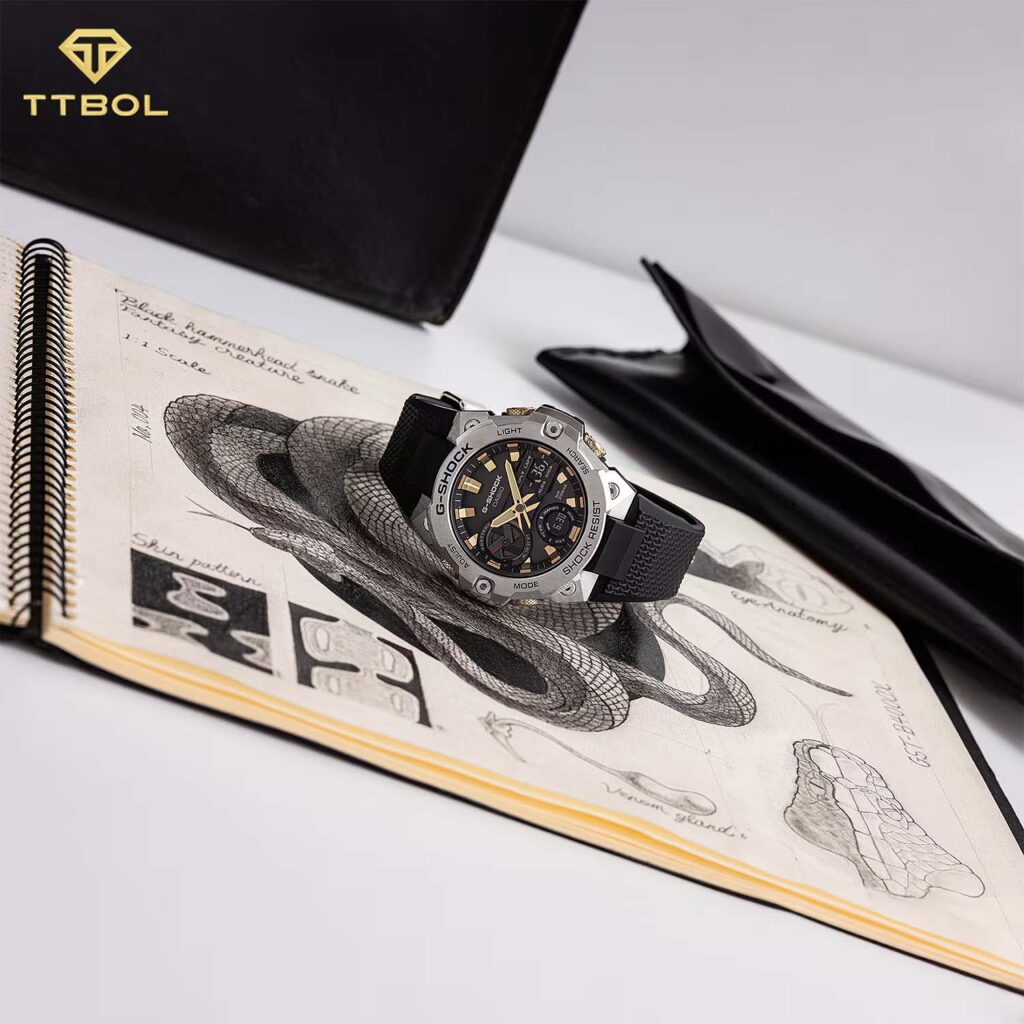 ساعت مچی مردانه کاسیو جیشاک فلزی CASIO G-SHOCK GST-B400CX-1A