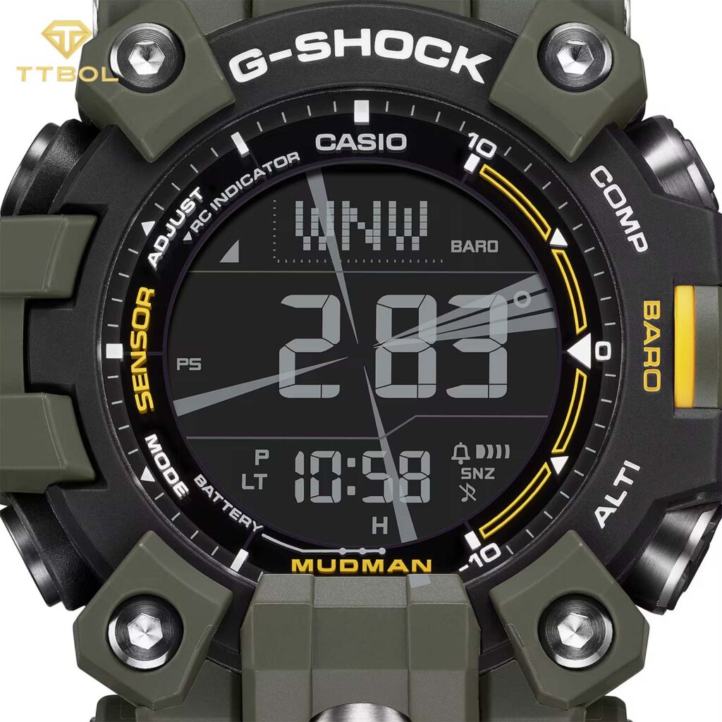 ساعت مچی مردانه کاسیو جیشاک دارای قطب نما CASIO G-SHOCK GW-9500-3