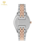 ساعت مچی زنانه تایمکس بند سیلور رزگلد TIMEX TW2V51500