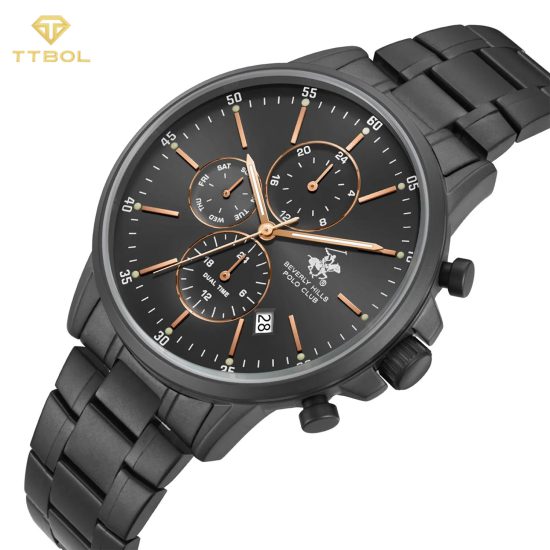 ساعت مچی مردانه بورلی هیلز پولو کلاب سه موتوره BEVERLY HILLS POLO CLUB BP3727X.660