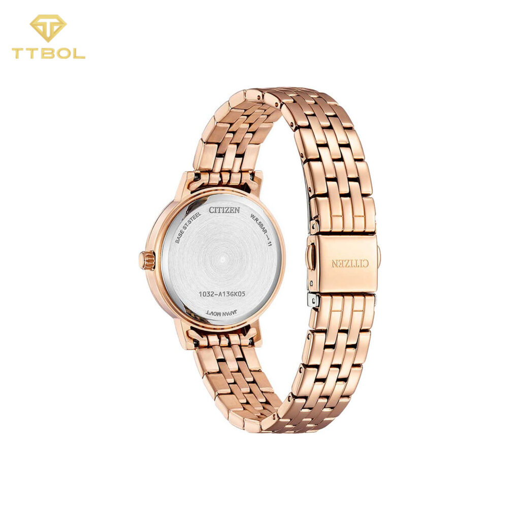 ساعت مچی زنانه سیتیزن رزگلد CITIZEN EL3108-53D