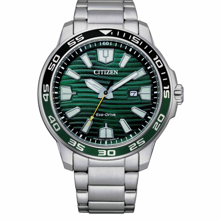 ساعت مچی مردانه سیتیزن صفحه سبز CITIZEN AW1526-89X