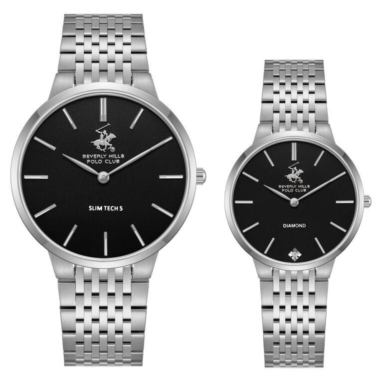 ساعت مچی ست بورلی هیلز پولو کلاب بند استیل BEVERLY HILLS POLO CLUB BP3776X.350 BP3775X.350