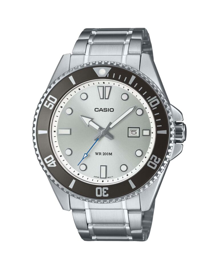 ساعت مچی مردانه کاسیو ضد آب تا عمق ۲۰۰ متری CASIO MDV-107D-7AV